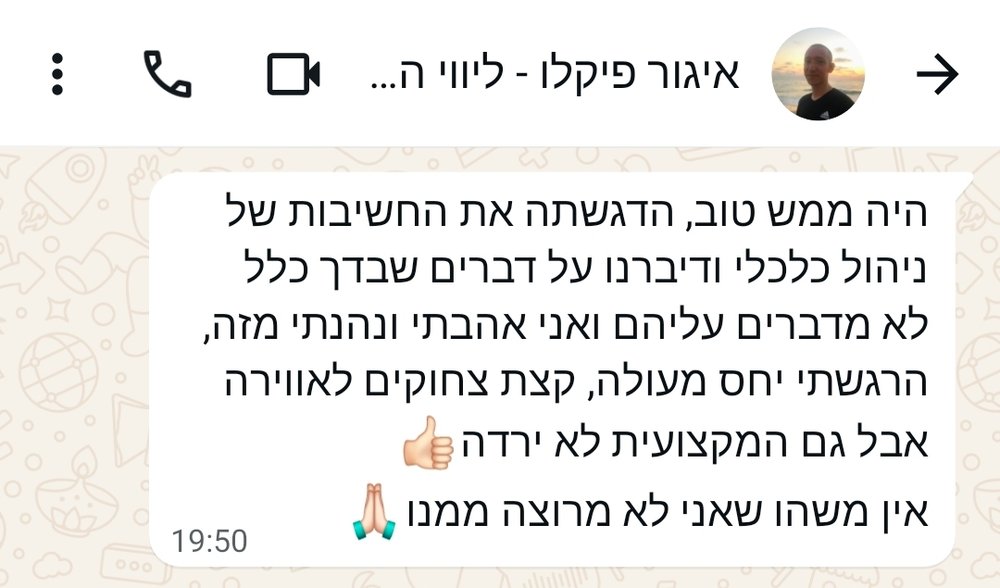 פידבק - איגור