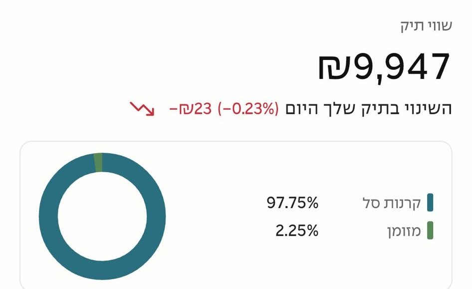 תיק השקעות של בוגר 2
