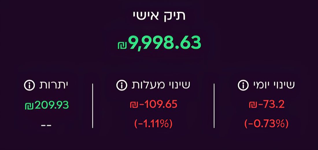 תיק השקעות של בוגר 6